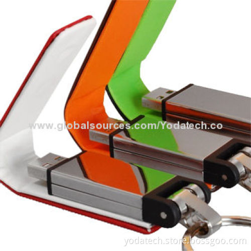 Leather promotional gift USB